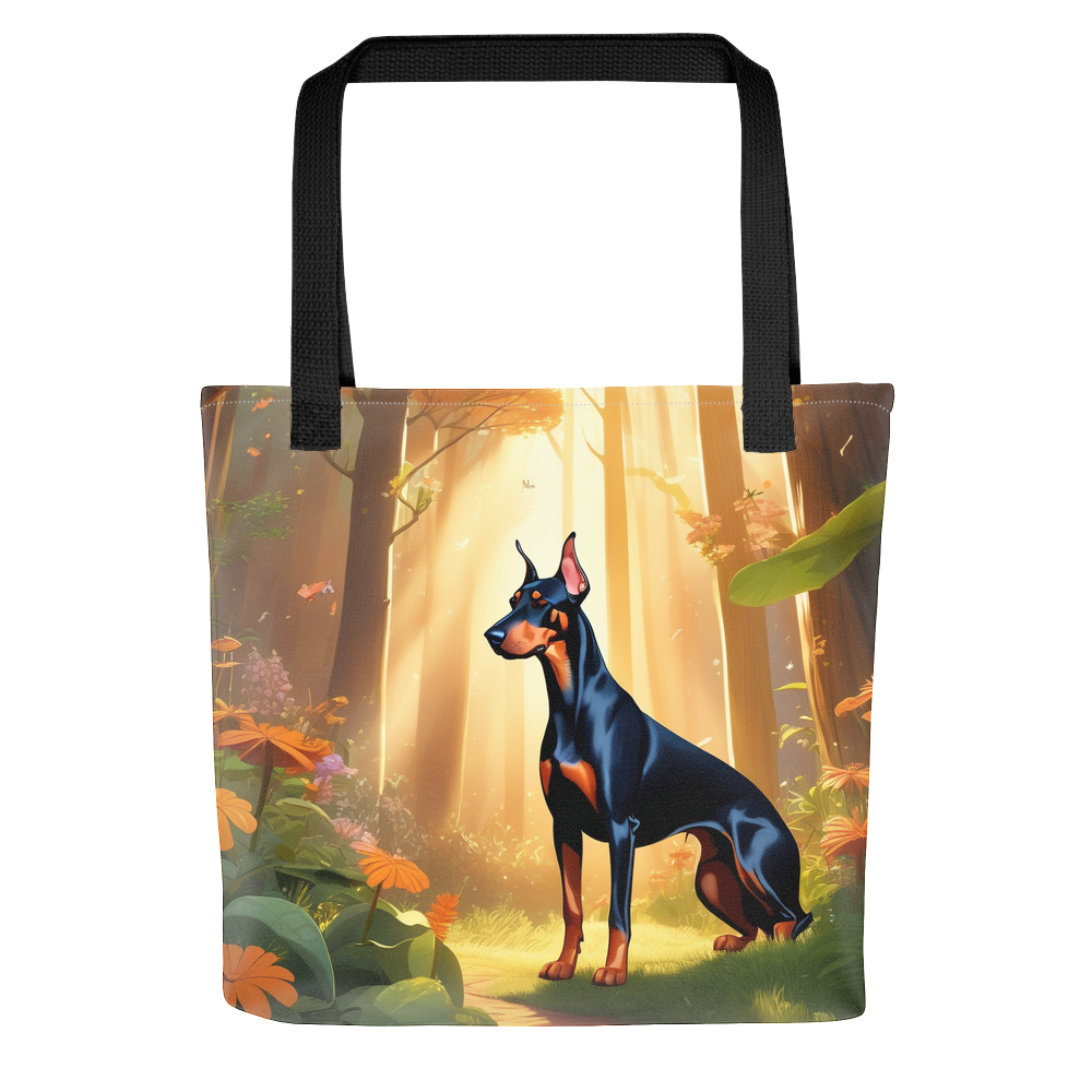 PugMug Custom Doberman Pinscher Tote