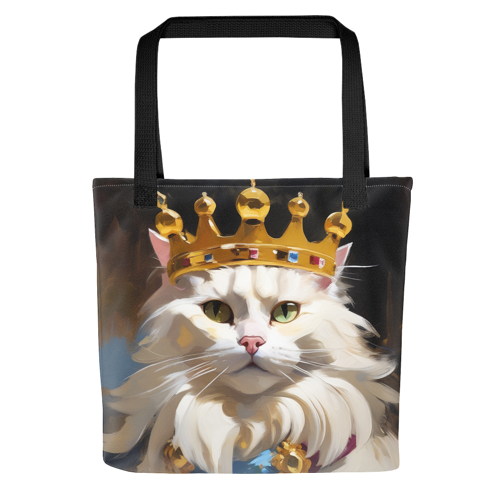 PugMug Custom White Companion Cat Tote
