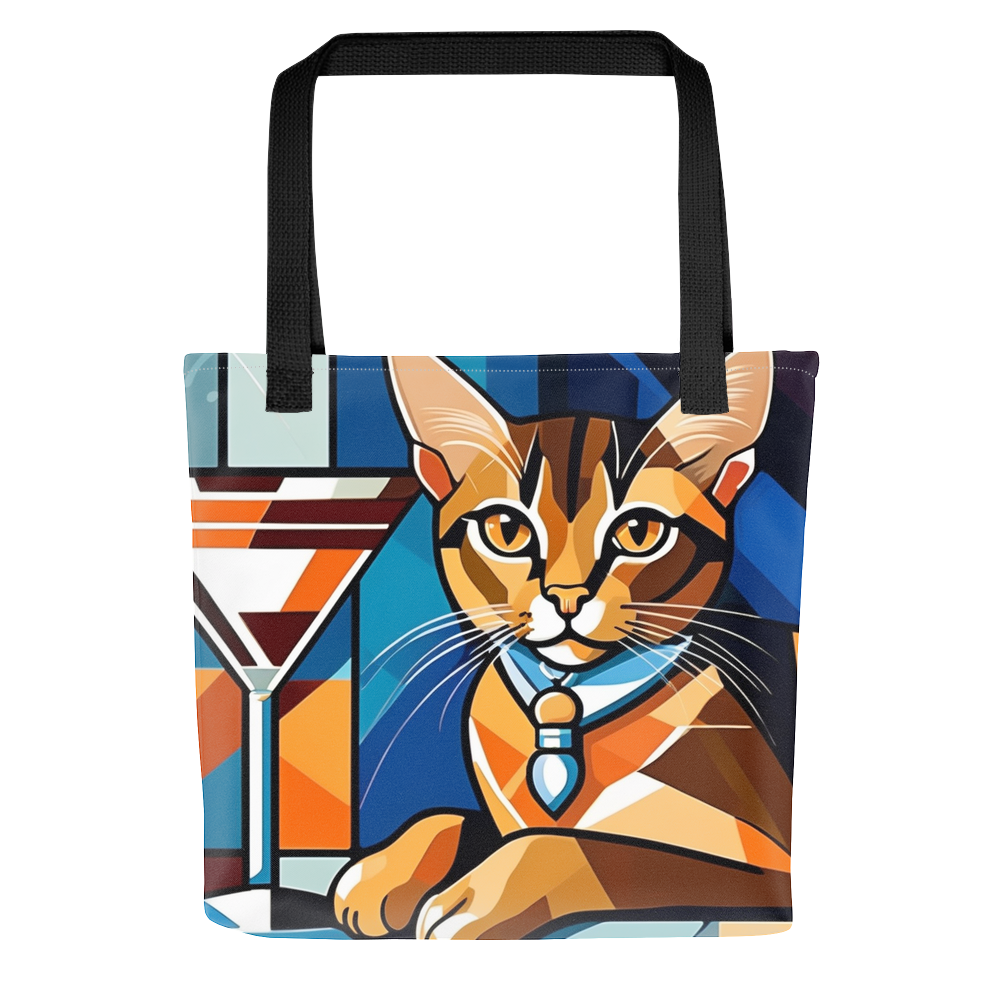 PugMug Custom Tabby Abyssinian Cat Tote