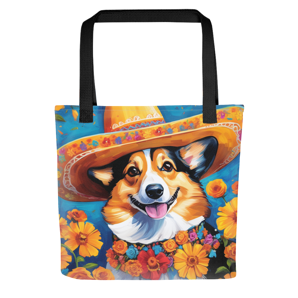 PugMug Custom Pembroke Welsh Corgi Tote