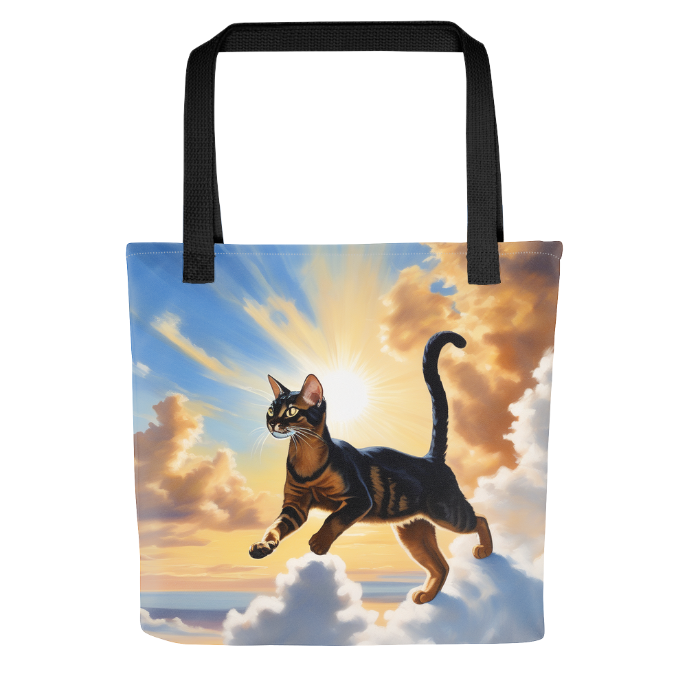PugMug Custom Black Abyssinian Cat Tote