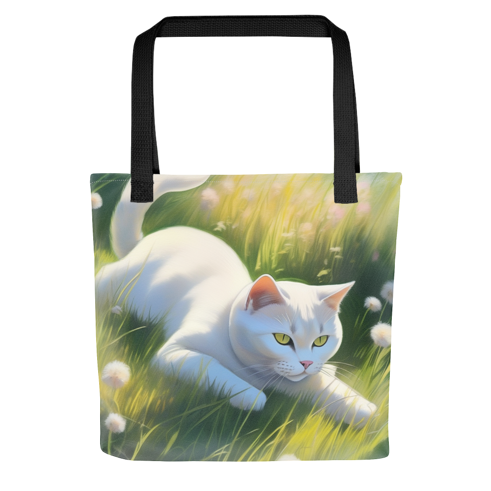 PugMug Custom White British Shorthair Cat Tote