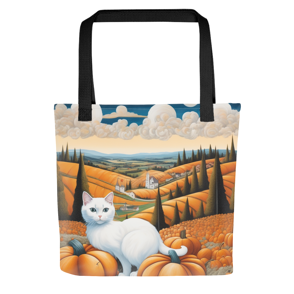 PugMug Custom White Companion Cat Tote