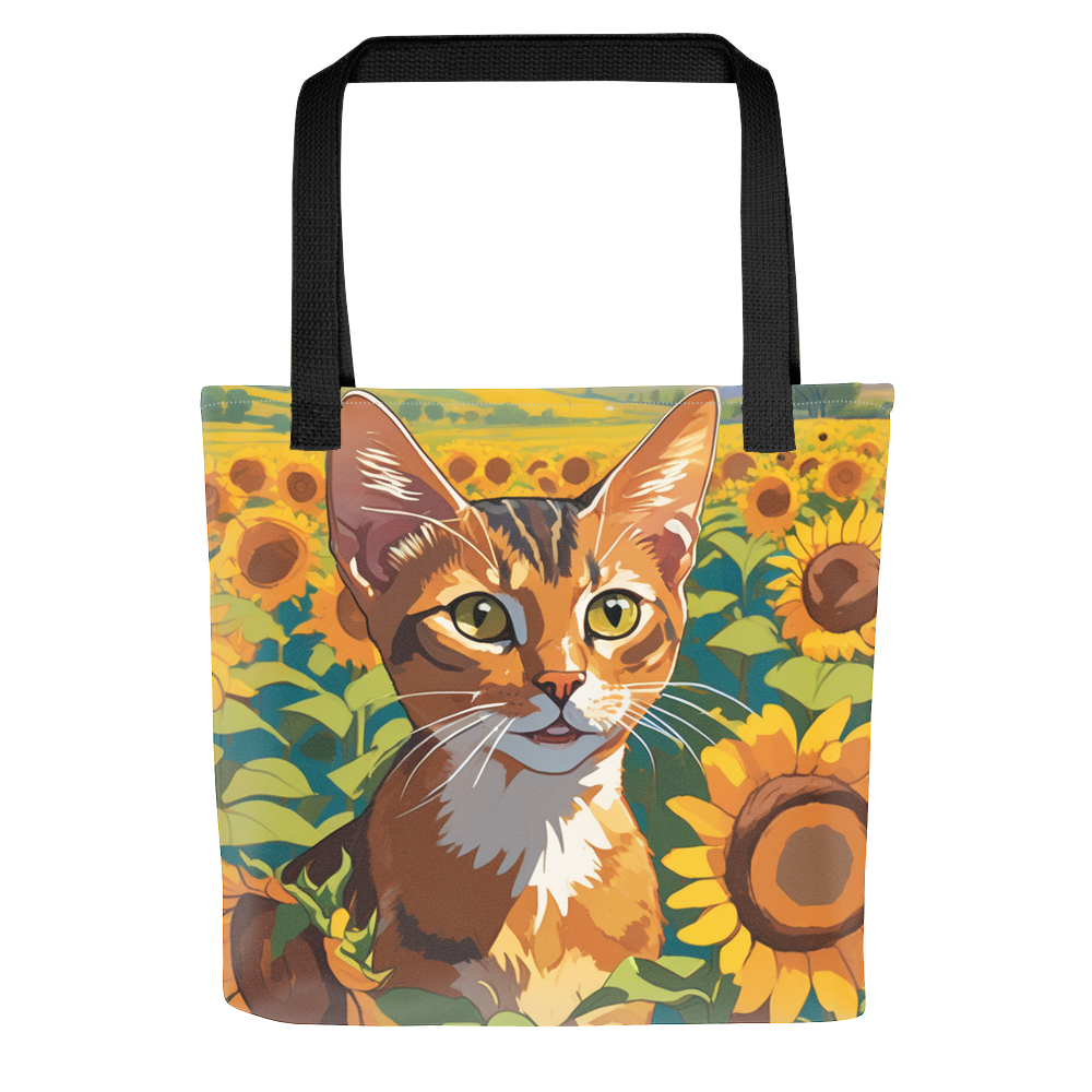PugMug Custom Tabby Abyssinian Cat Tote