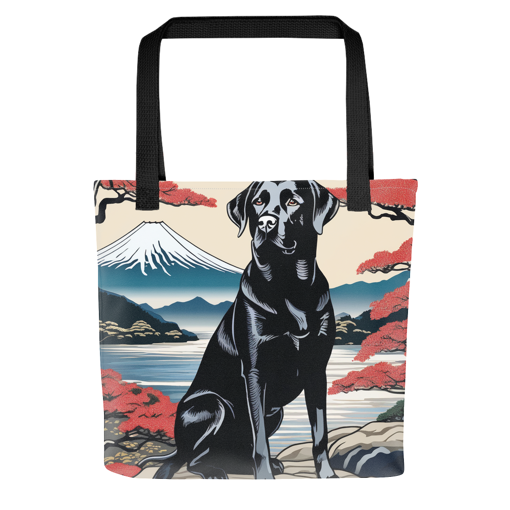 PugMug Custom Black Labrador Retriever Tote