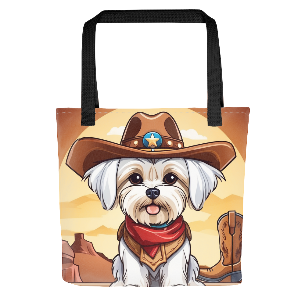 PugMug Custom Maltese Dog Tote