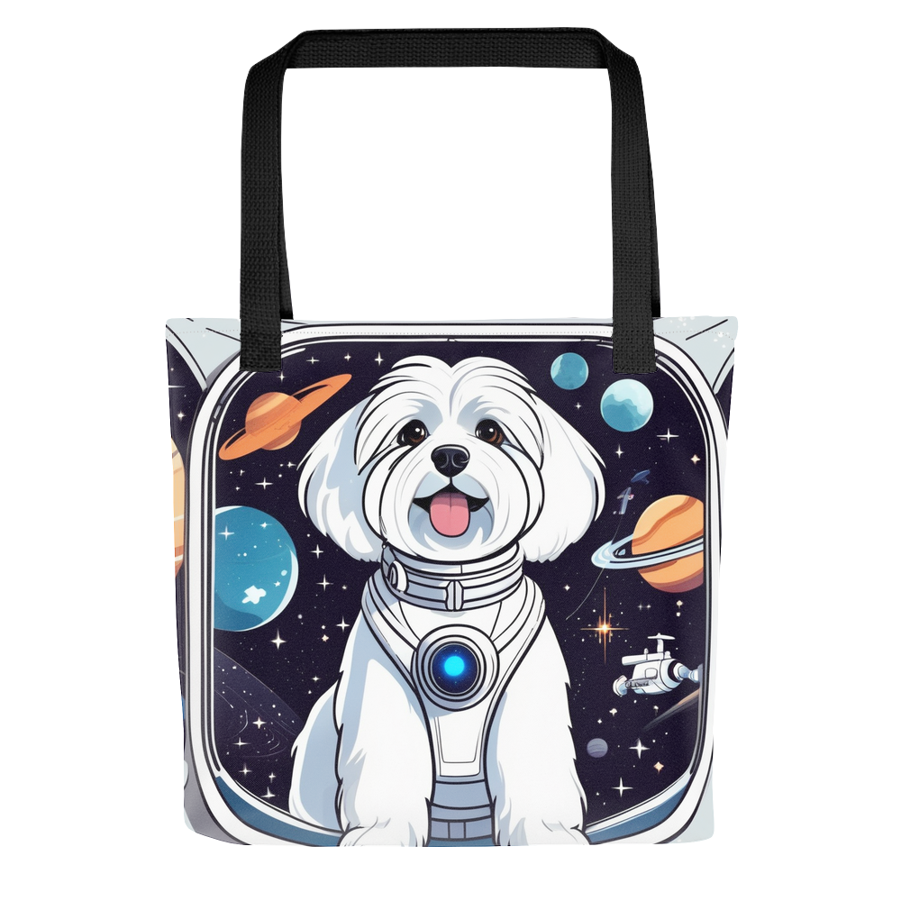 PugMug Custom White Havanese Dog Tote