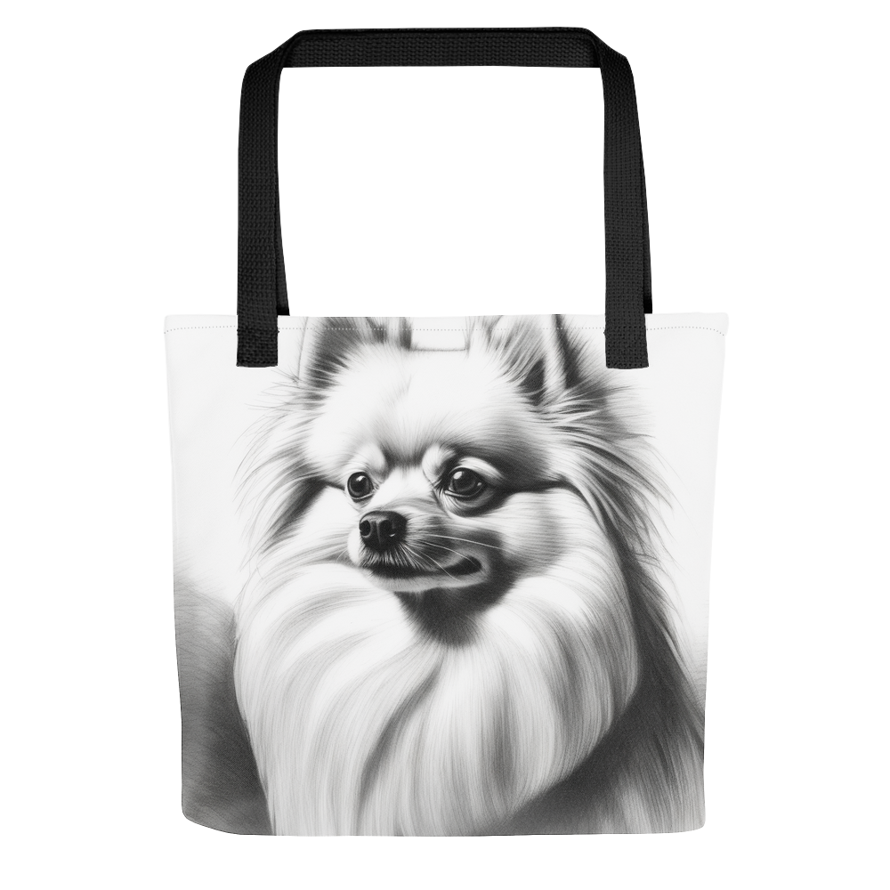 PugMug Custom White Pomeranian Tote