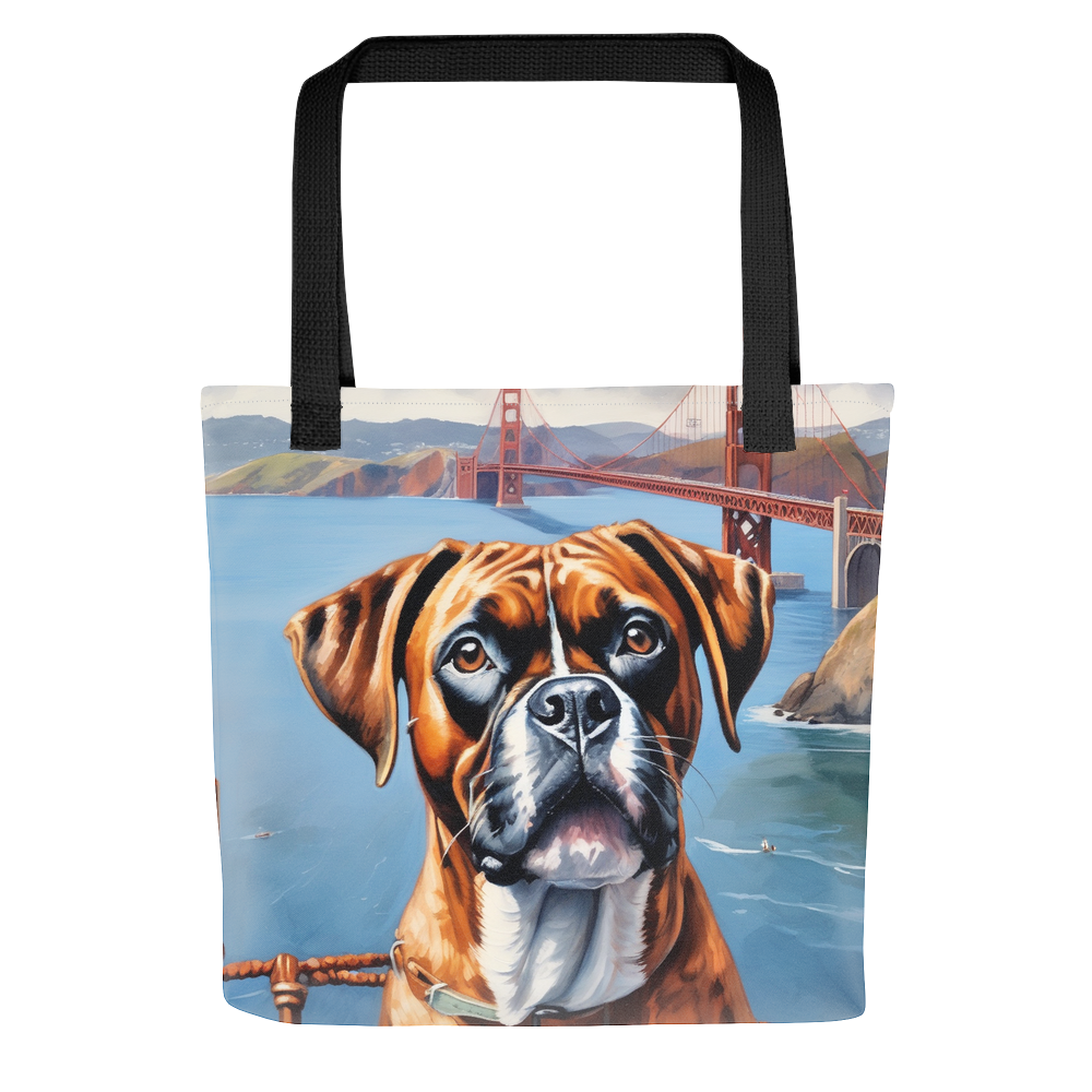 PugMug Custom Boxer Dog Tote