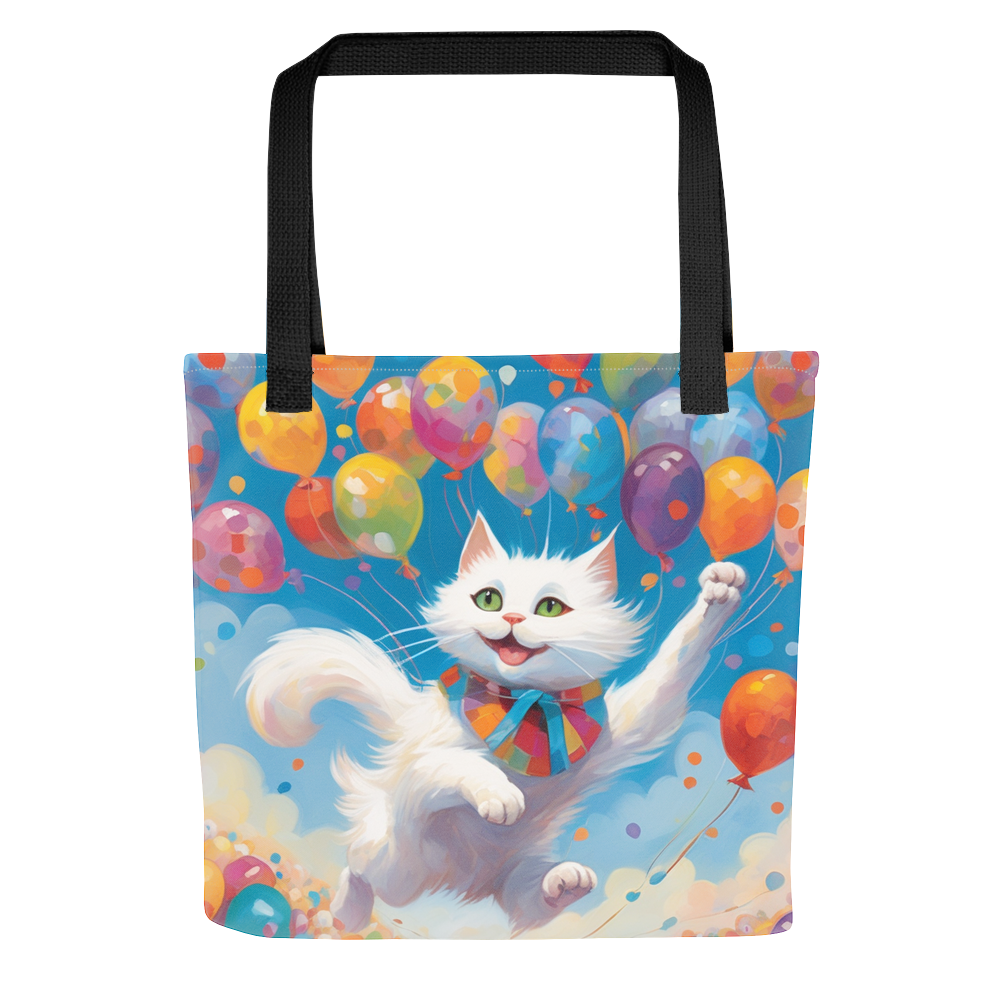 PugMug Custom White Companion Cat Tote