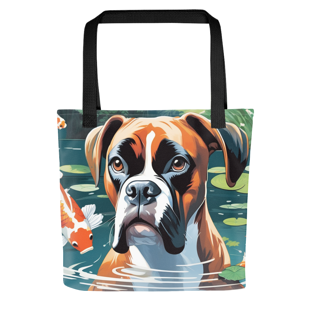 PugMug Custom Boxer Dog Tote