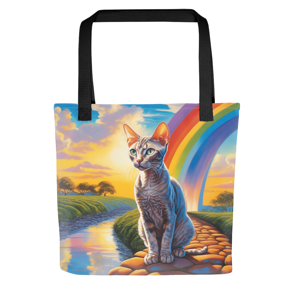 PugMug Custom Tabby Devon Rex Cat Tote