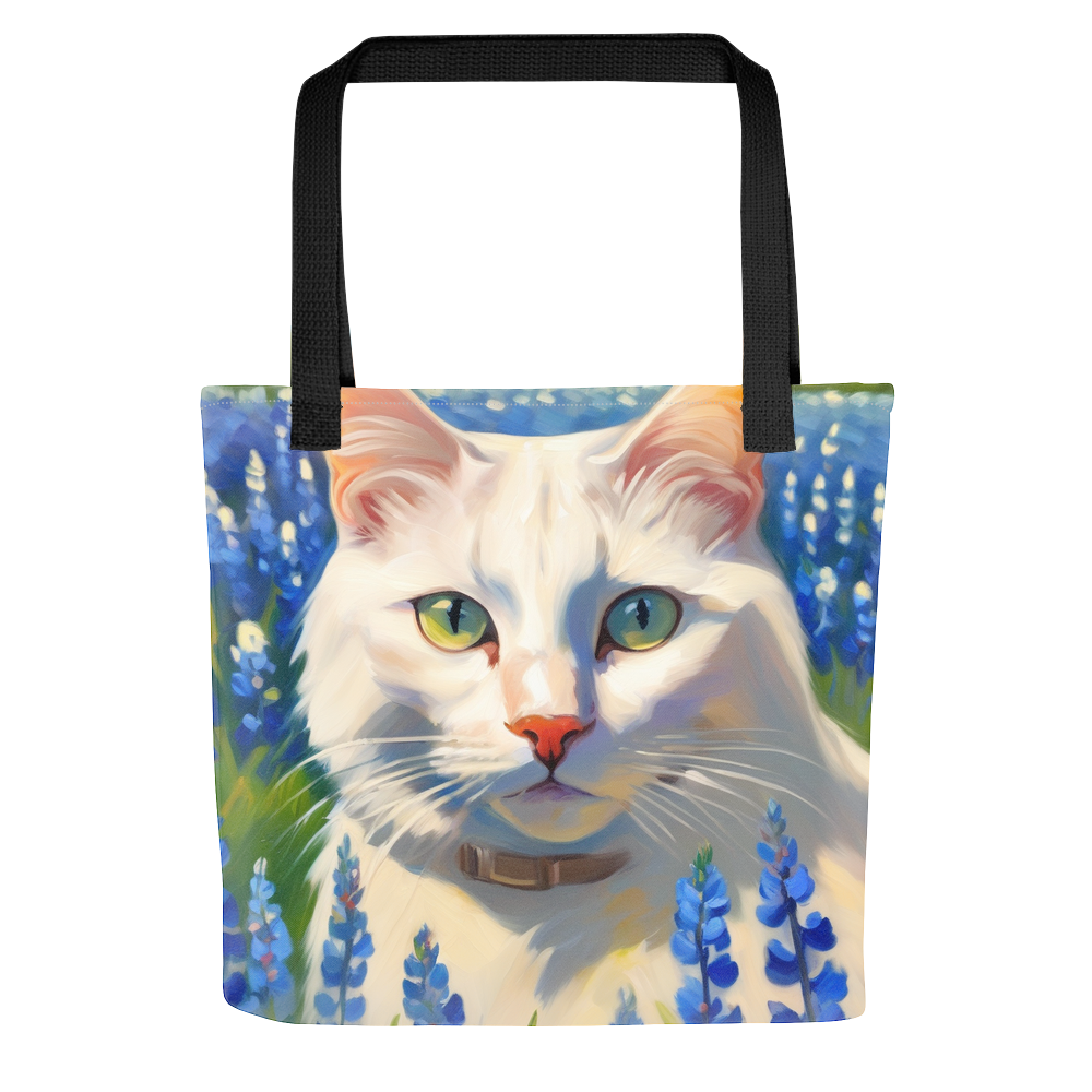 PugMug Custom White Companion Cat Tote