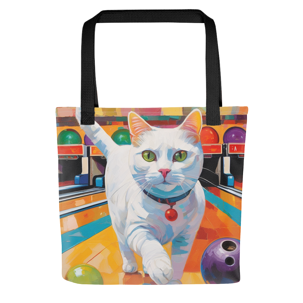 PugMug Custom White Companion Cat Tote