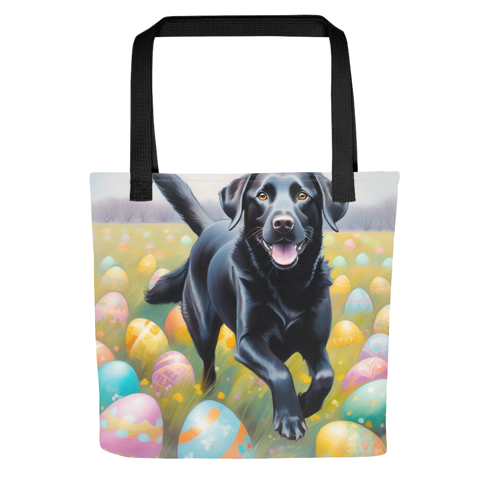 PugMug Custom Black Labrador Retriever Tote