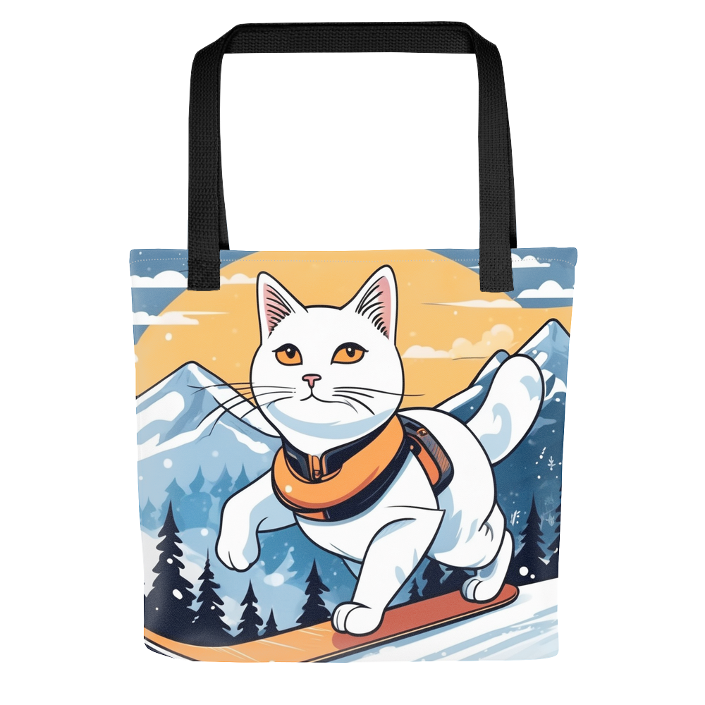 PugMug Custom White Companion Cat Tote