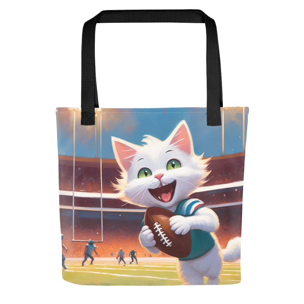 PugMug Custom White Companion Cat Tote