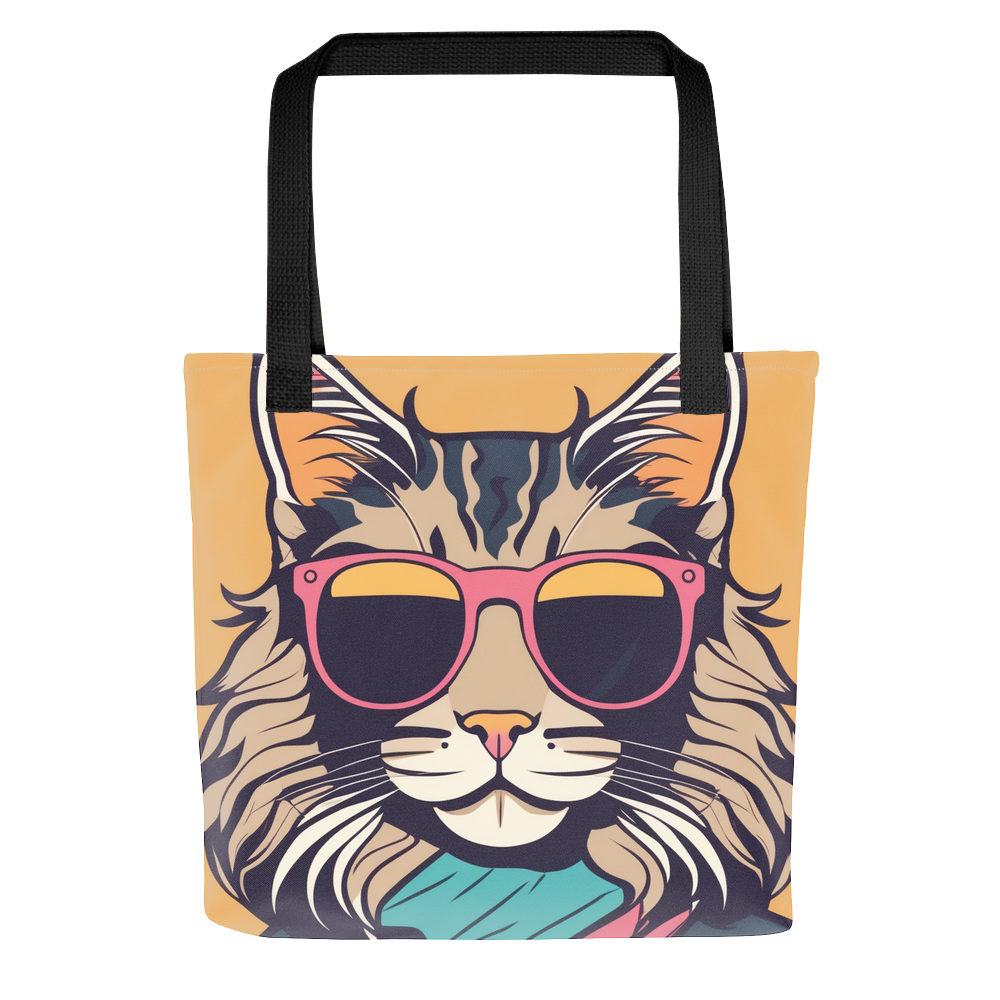 PugMug Custom Tabby Maine Coon Cat Tote