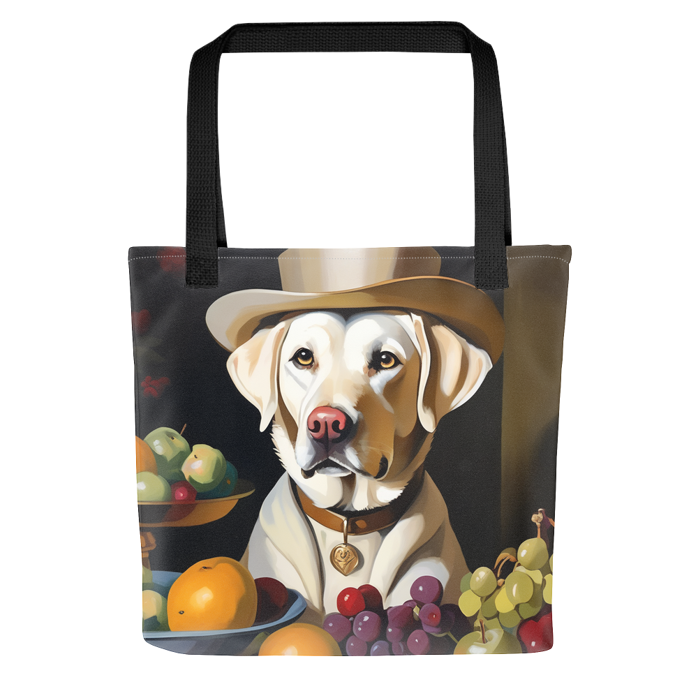PugMug Custom White Labrador Retriever Tote
