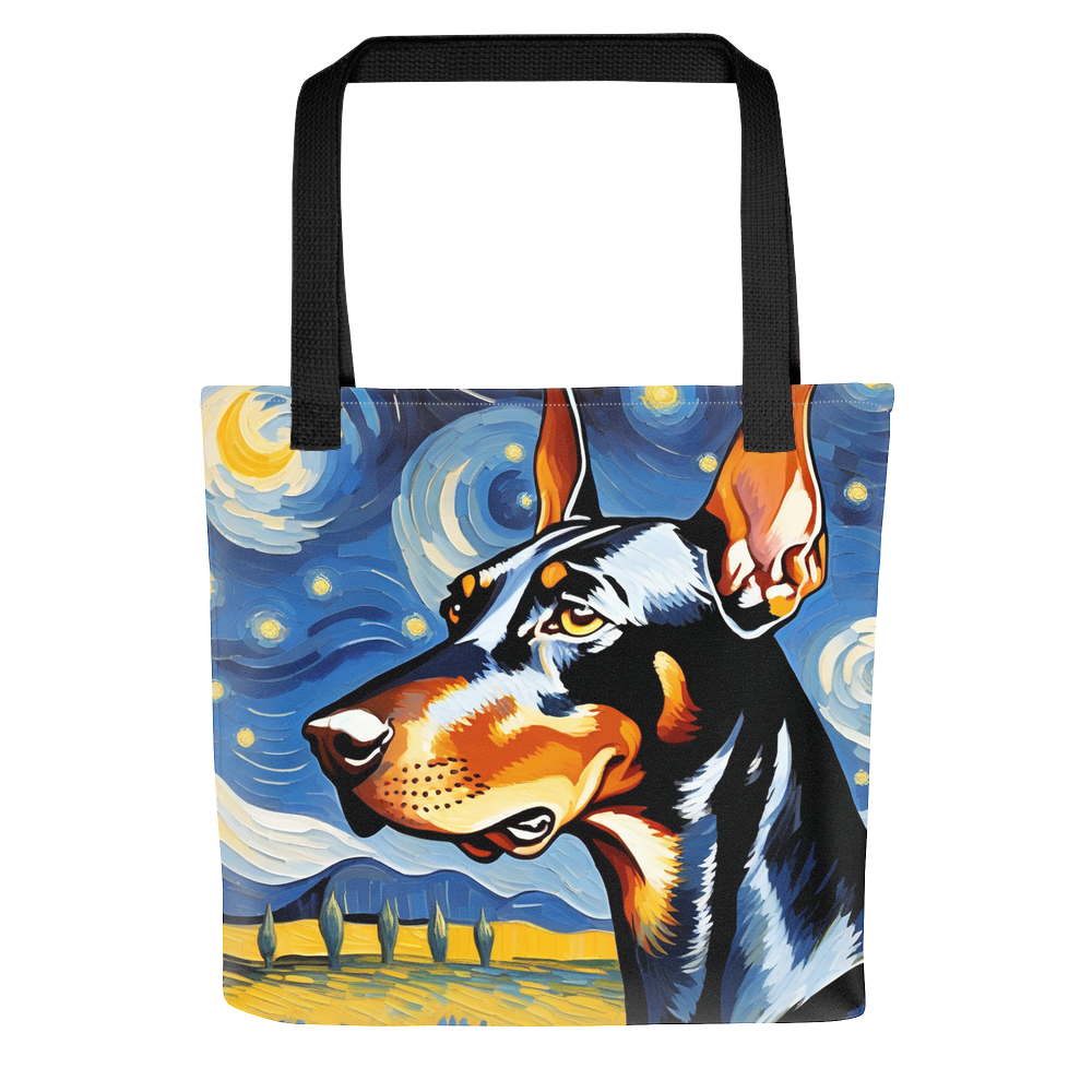 PugMug Custom Doberman Pinscher Tote