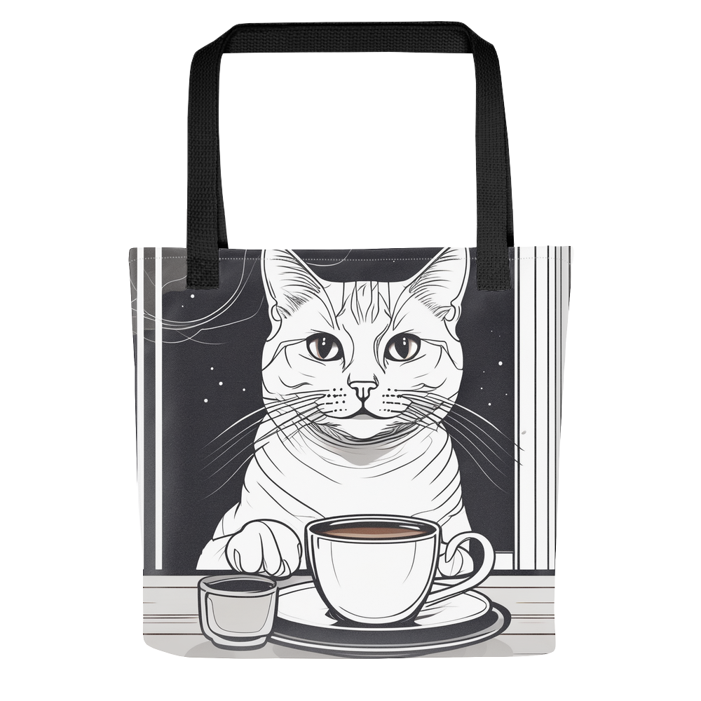 PugMug Custom White Companion Cat Tote