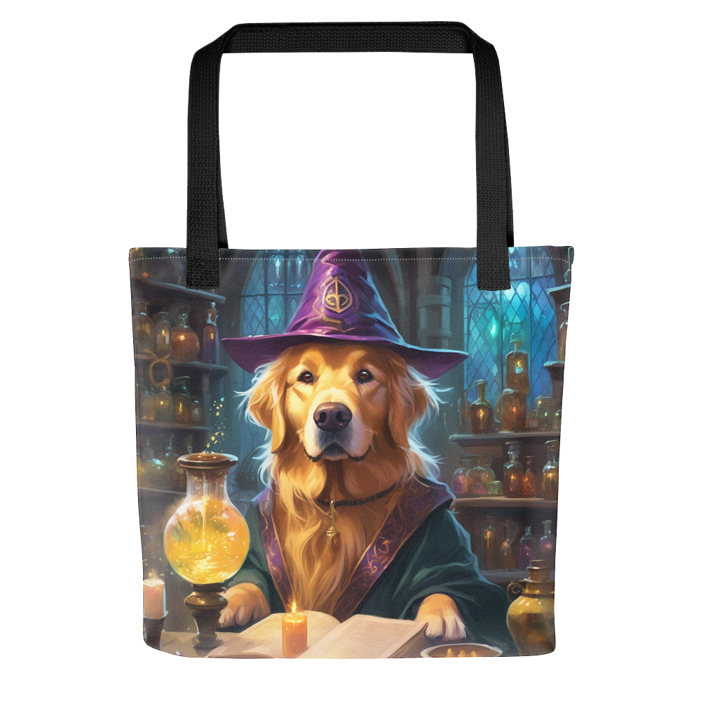 PugMug Custom Golden Retriever Tote