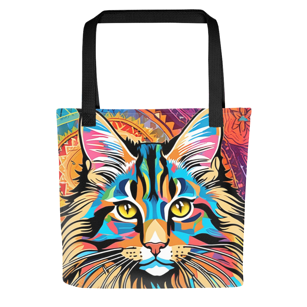 PugMug Custom Tabby Maine Coon Cat Tote