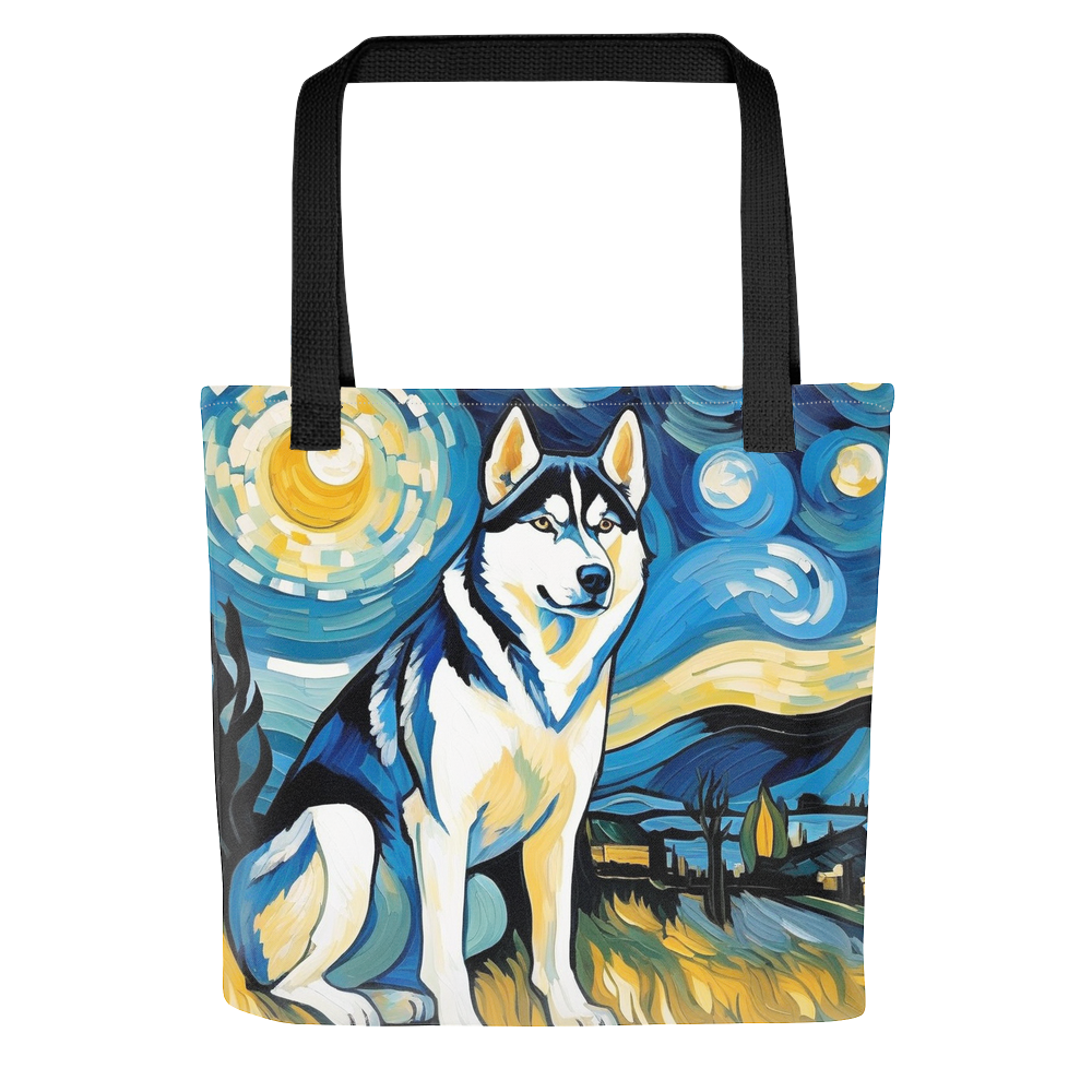 PugMug Custom Siberian Husky Tote