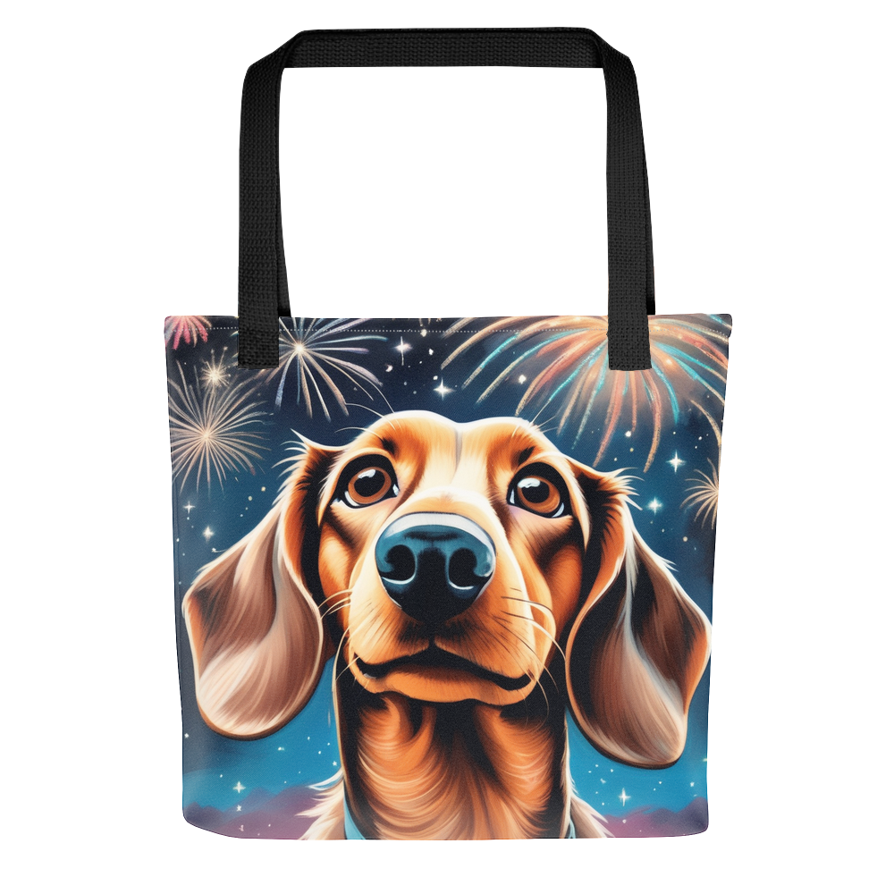 PugMug Custom Tan Dachshund Tote