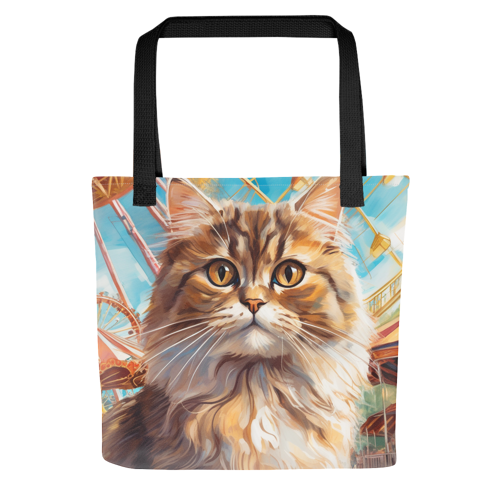 PugMug Custom Tabby Persian Cat Tote