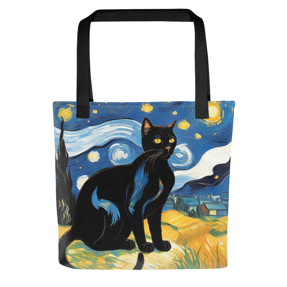 PugMug Custom Black Exotic Cat Tote