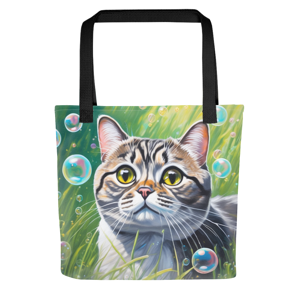 PugMug Custom Tabby Scottish Fold Cat Tote