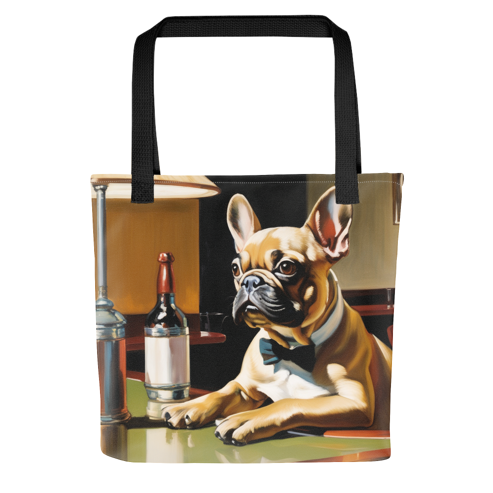 PugMug Custom Tan French Bulldog Tote
