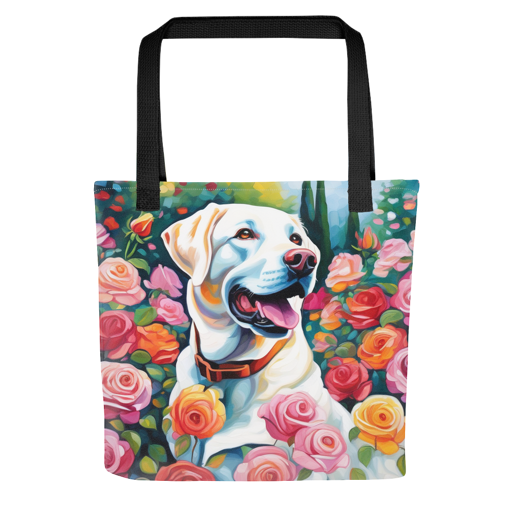 PugMug Custom White Labrador Retriever Tote