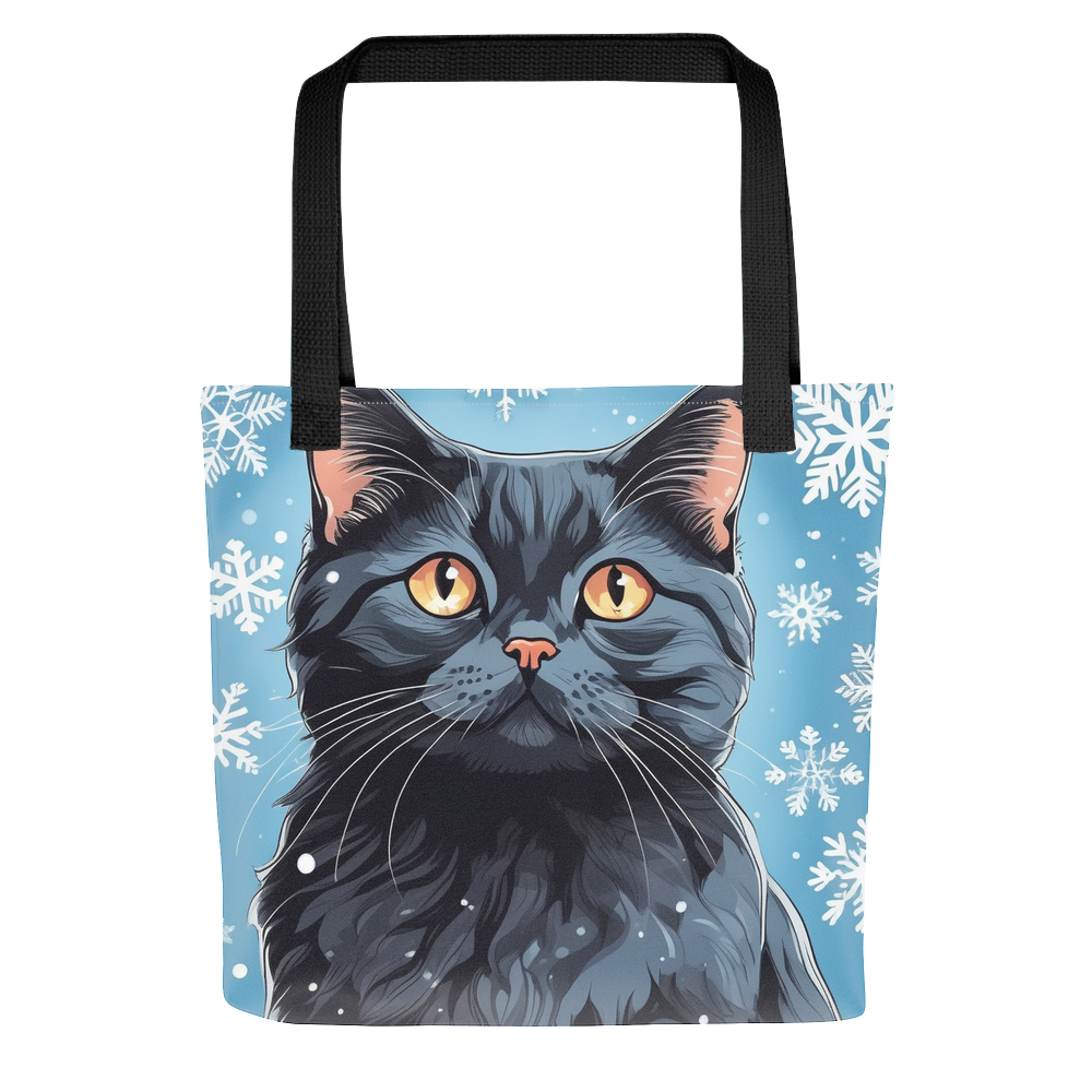 PugMug Custom Black British Shorthair Cat Tote