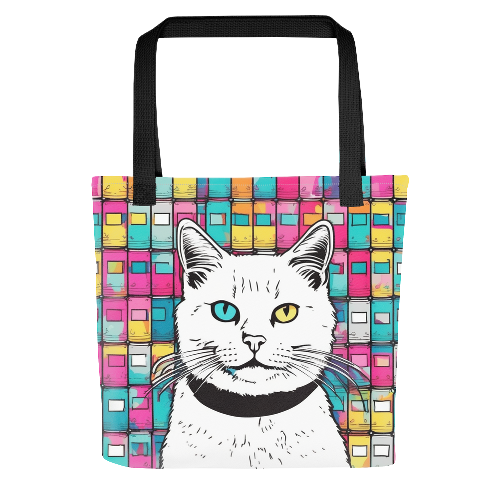 PugMug Custom White Companion Cat Tote
