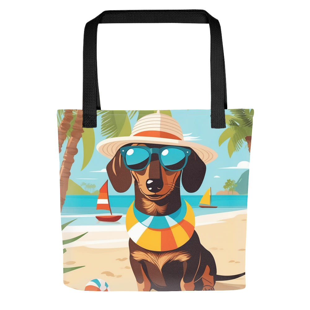 PugMug Custom Tan Dachshund Tote