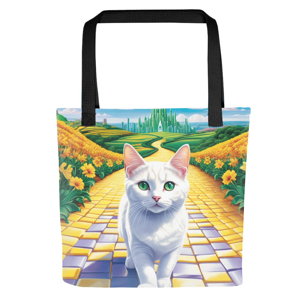 PugMug Custom White Companion Cat Tote