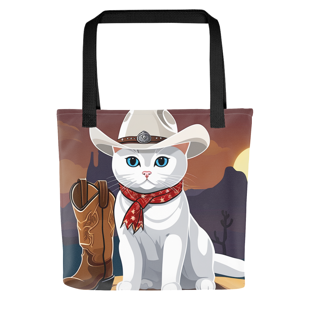 PugMug Custom White British Shorthair Cat Tote