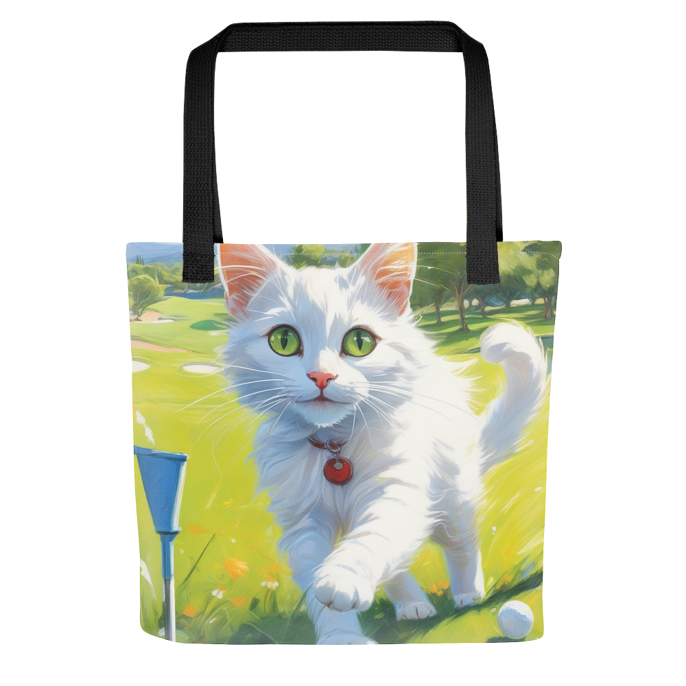 PugMug Custom White Companion Cat Tote
