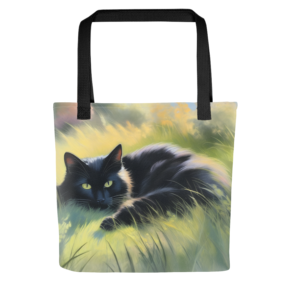 PugMug Custom Black Companion Cat Tote