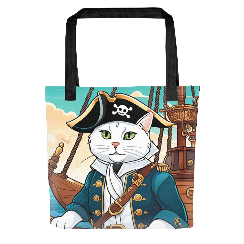 PugMug Custom White Companion Cat Tote