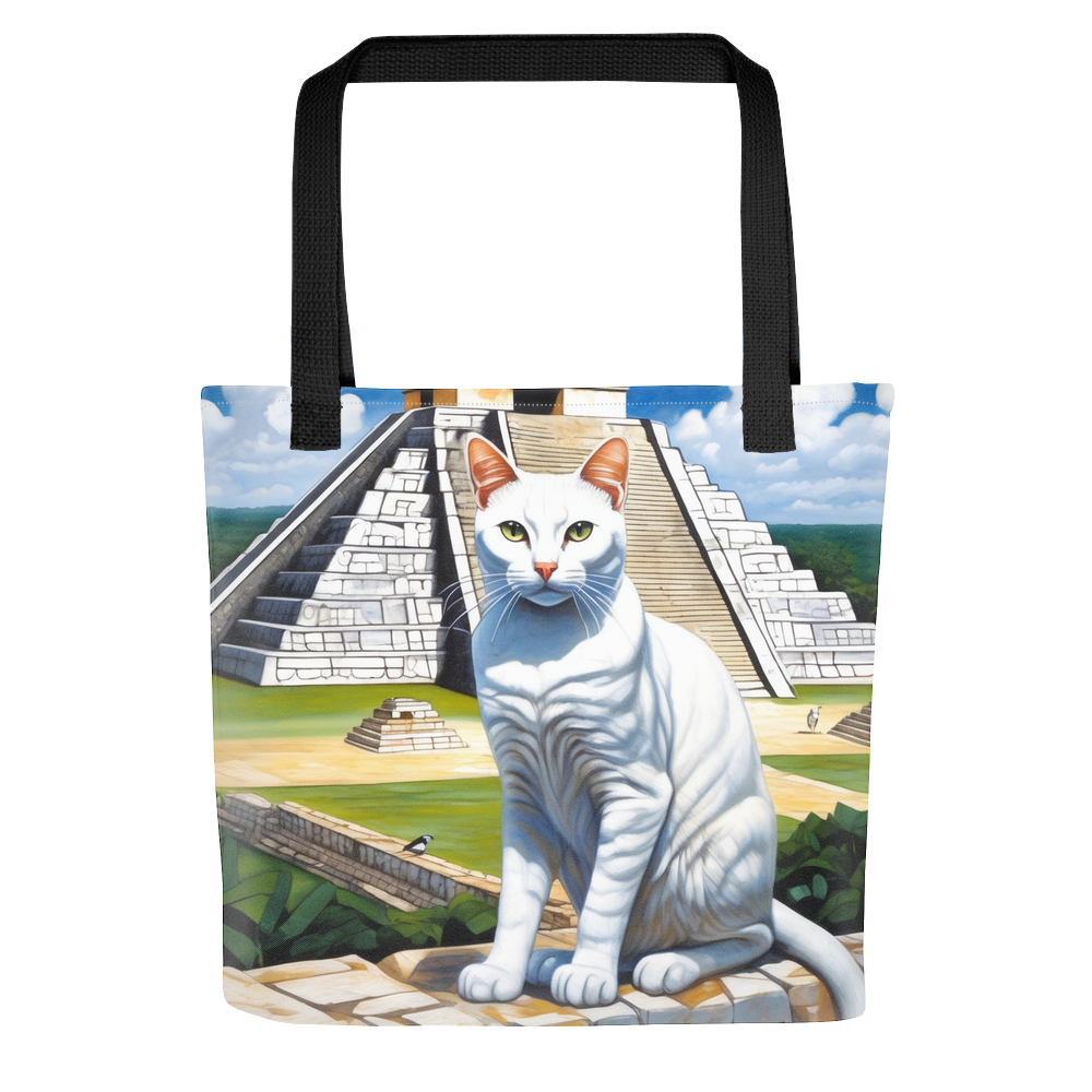 PugMug Custom White Companion Cat Tote