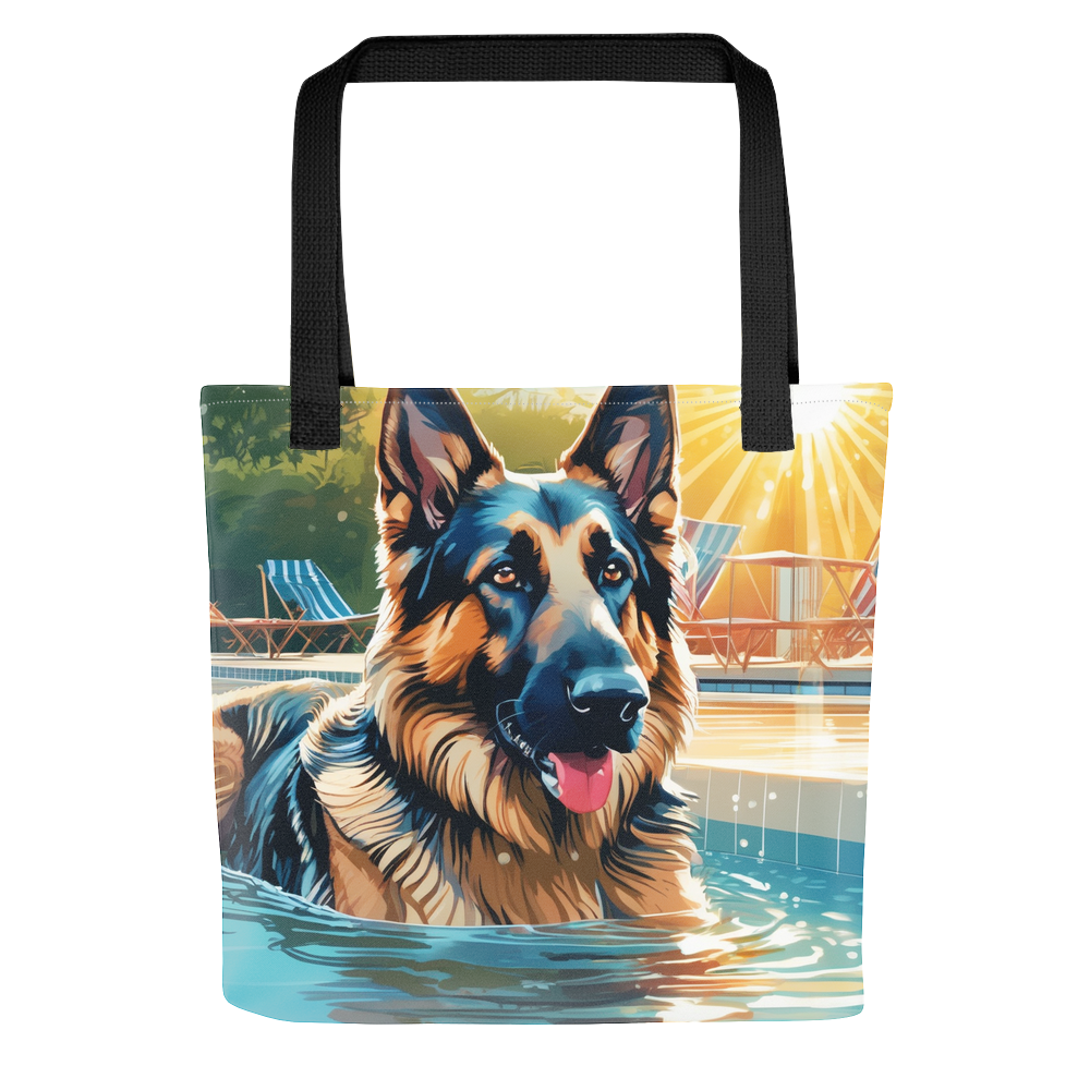 PugMug Custom German Shepherd Dog Tote
