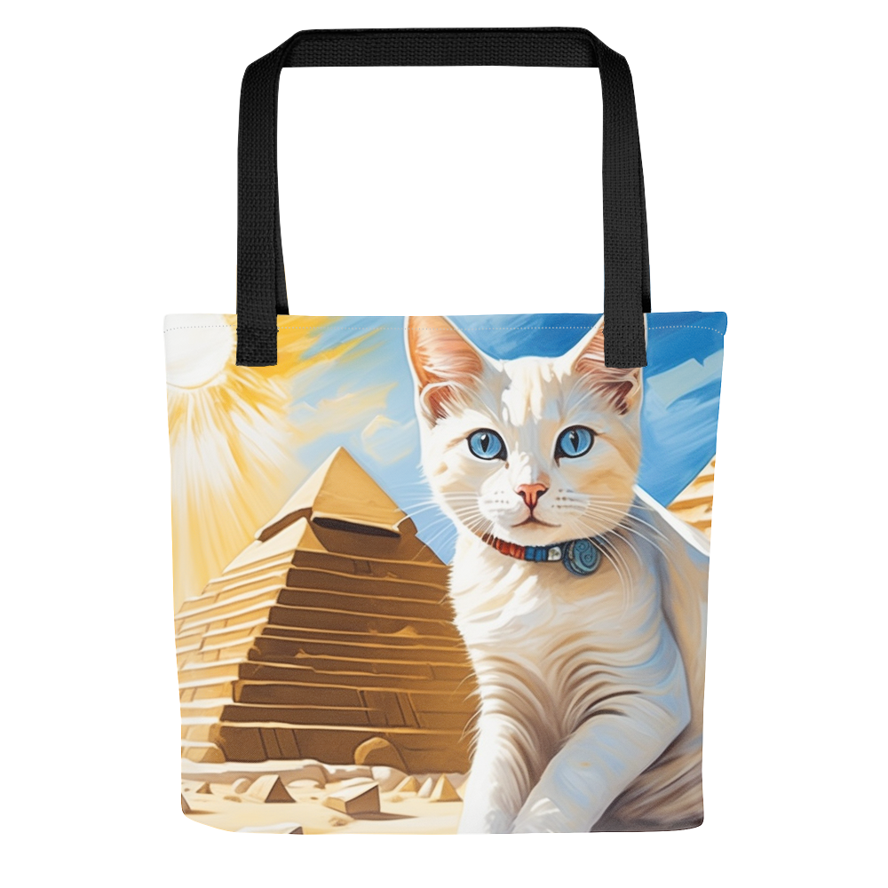 PugMug Custom White Companion Cat Tote