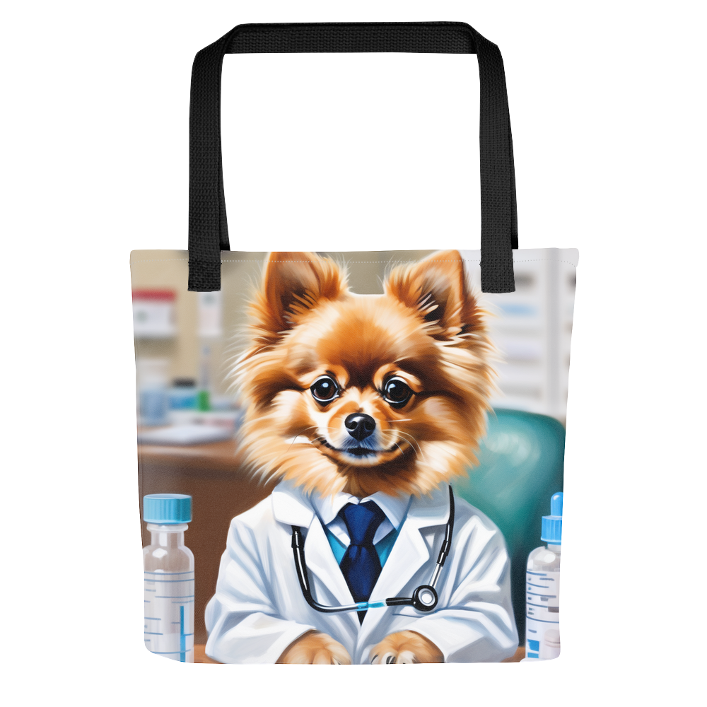 PugMug Custom Tan Pomeranian Tote