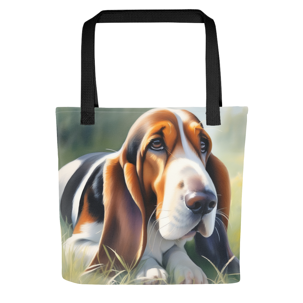 PugMug Custom Basset Hound Tote