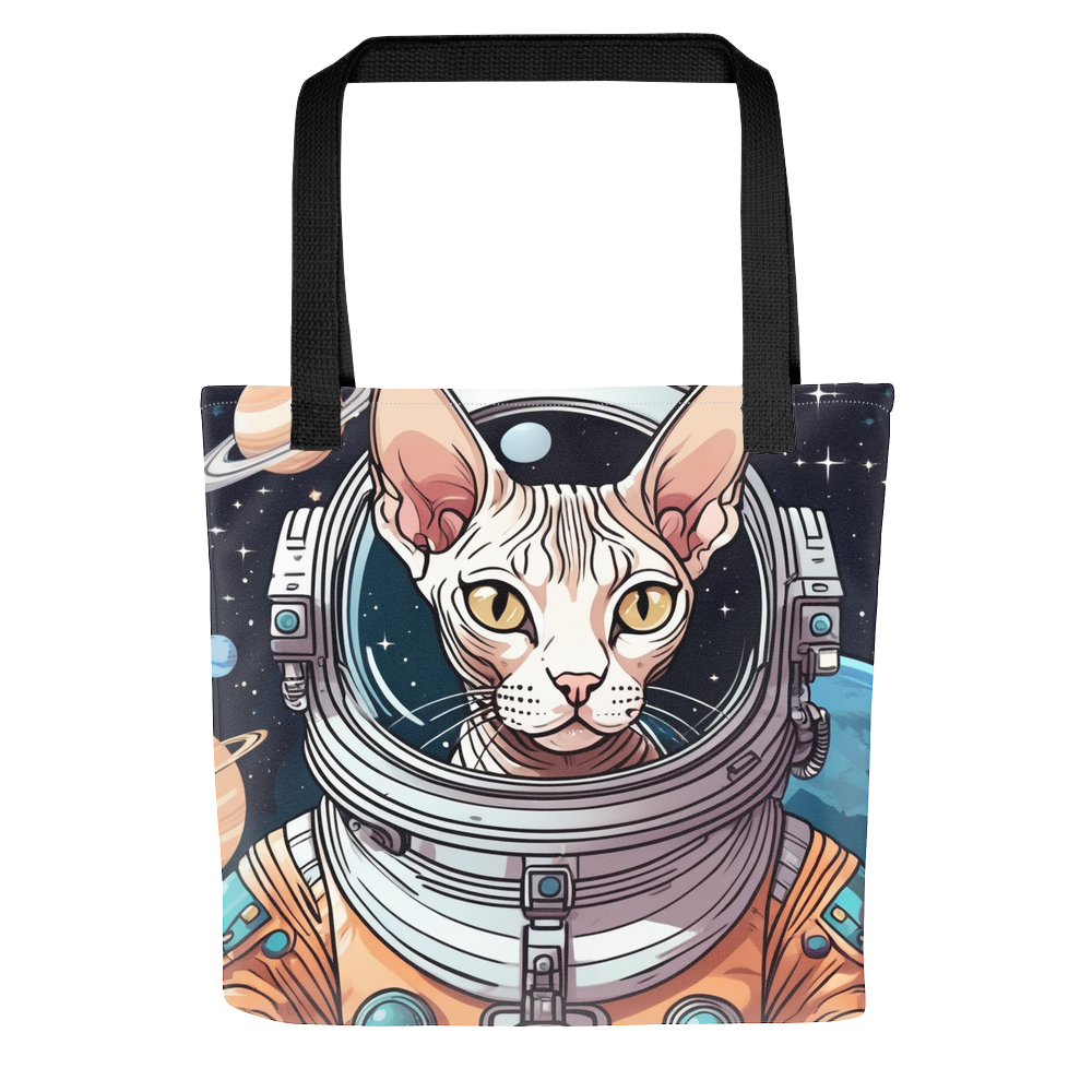 PugMug Custom Tabby Sphynx Cat Tote