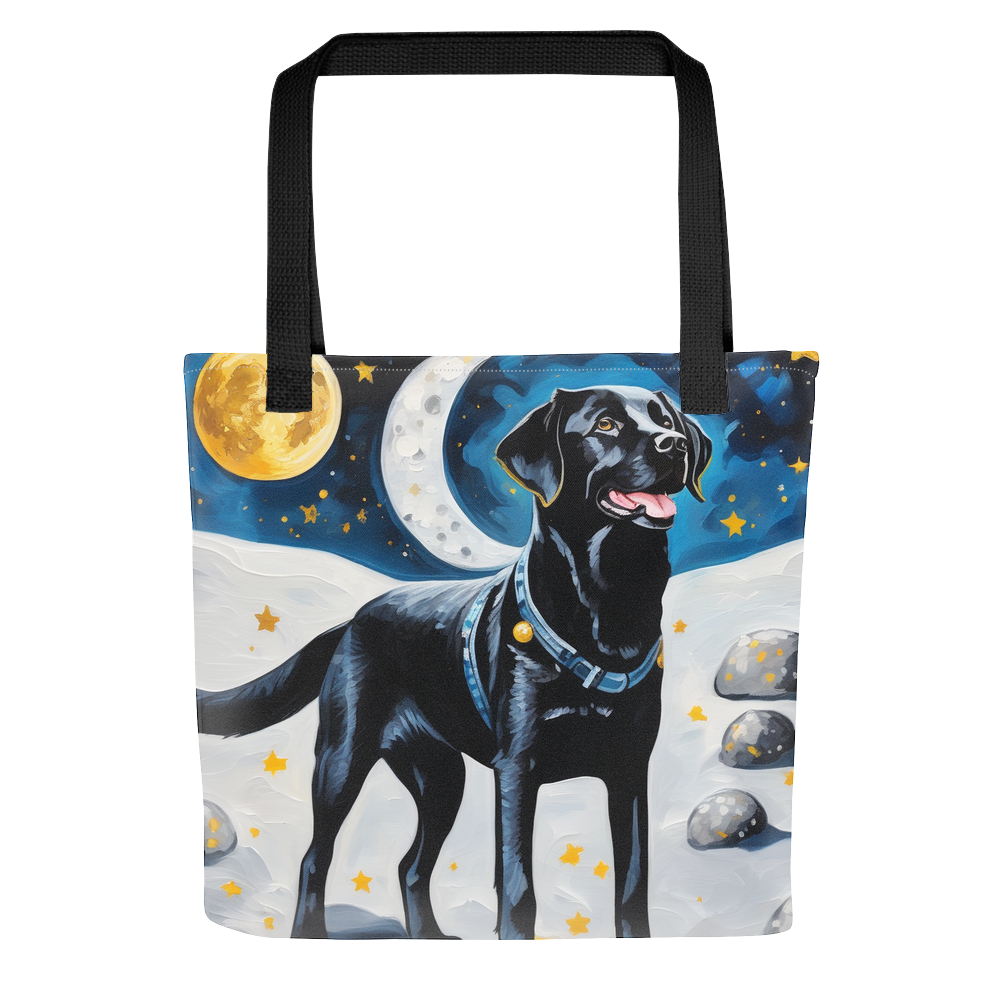 PugMug Custom Black Labrador Retriever Tote