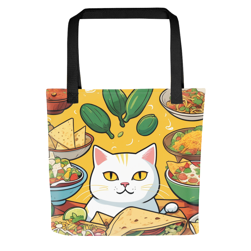 PugMug Custom White Companion Cat Tote